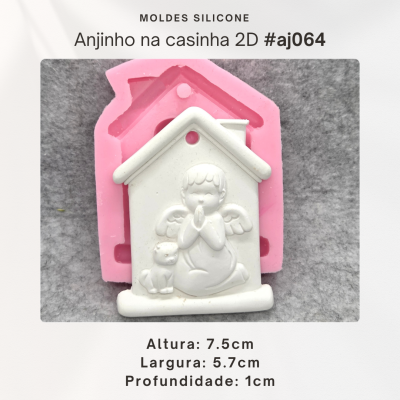Anjinho na casinha 2D