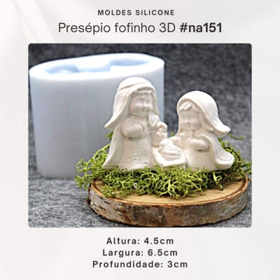Presépio Fofinho 3D