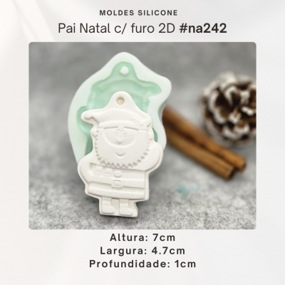 Pai Natal c/ Furo 2D