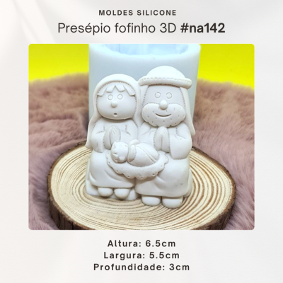Presépio fofinho 3D