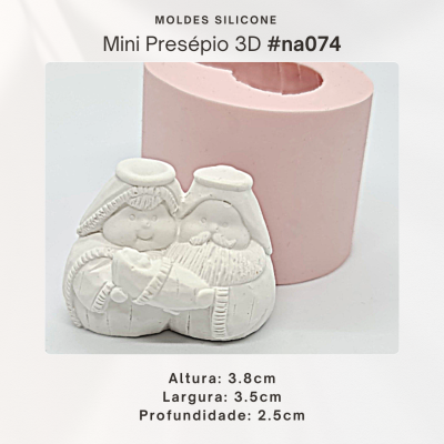 Mini presépio (trabalhado) 3D