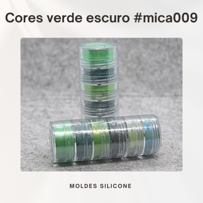 Mica tons Verde escuro