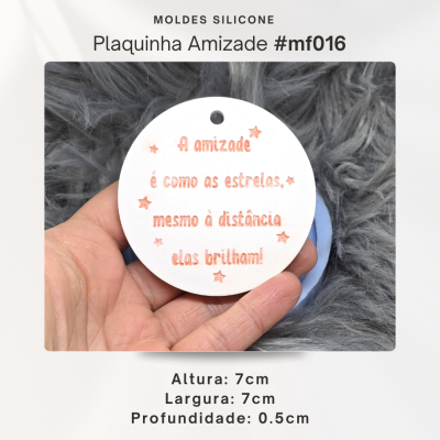 Plaquinha Amizade