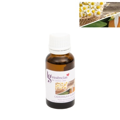 ESSÊNCIA 20ML CAMOMILA E FLOR DE LARANJEIRA