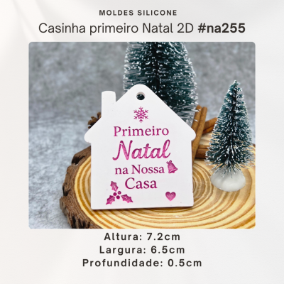 Casinha Primeiro Natal 2D