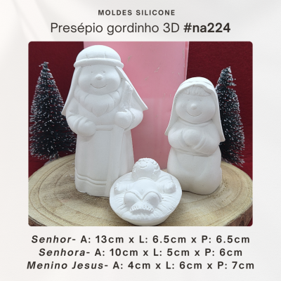 Presépio Gordinho 3D