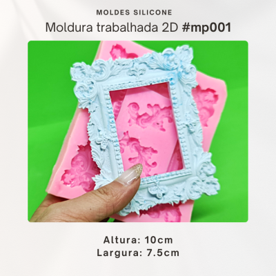 Moldura trabalha 2D