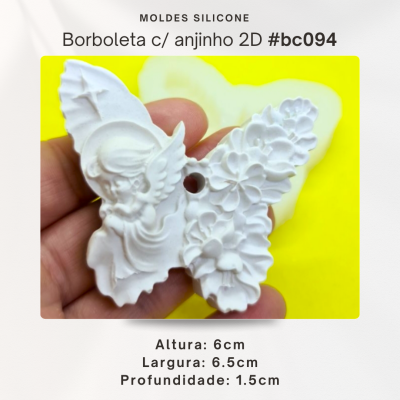 Borboleta com anjinho