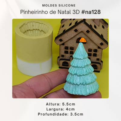 Pinheirinho de Natal 3D