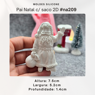 Pai Natal c/ Saco 2D