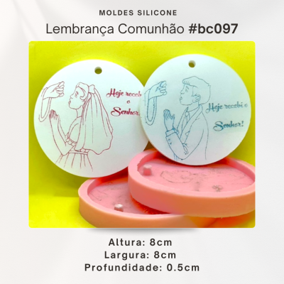 Plaquinha Hoje Recebi o Senhor