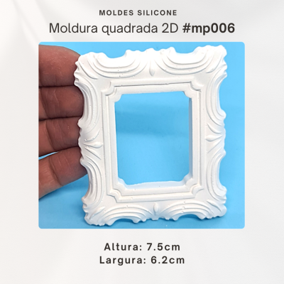 Moldura quadrada 2D