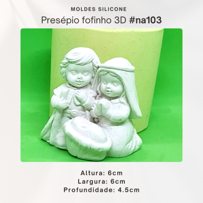Presépio fofinho 3D