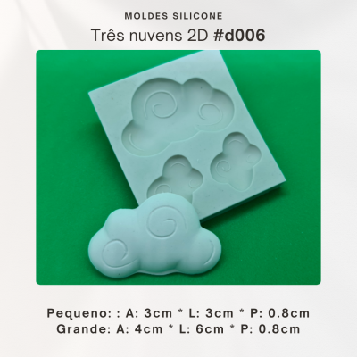 Três nuvens 2D
