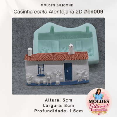 Casinha estilo Alentejana 2D