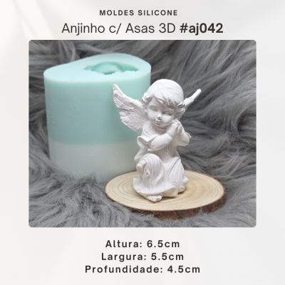 Anjinho com asas 3D