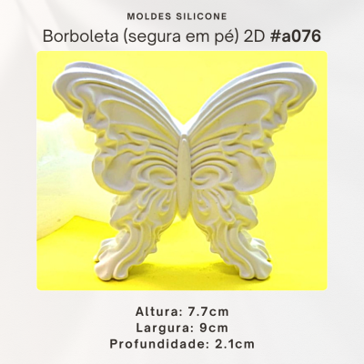 Borboleta (segura em pé) 2D