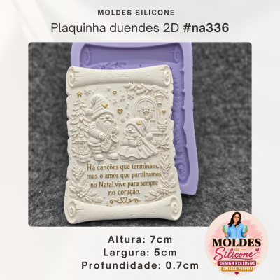 Plaquinha duendes 2D
