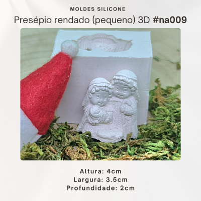 Presépio rendado 3D