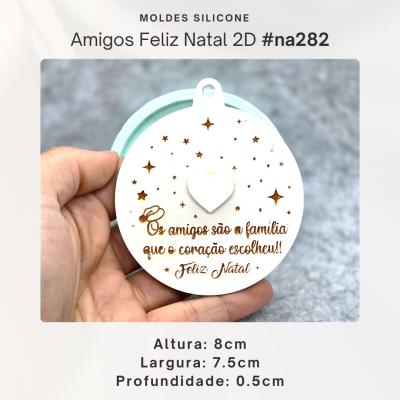 Amigos Feliz Natal 2D