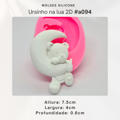 Ursinho na lua 2D