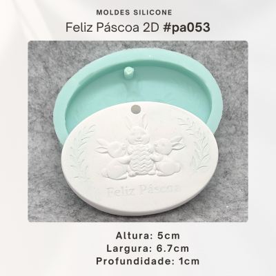 Feliz Páscoa 2D