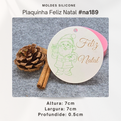Plaquinha Feliz Natal