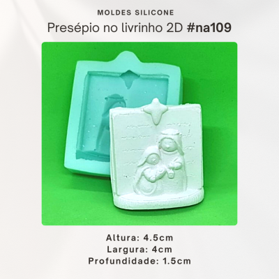 Presépio no livrinho 2D
