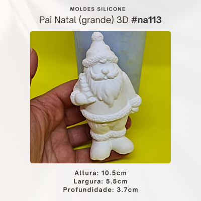 Pai Natal (grande) 3D