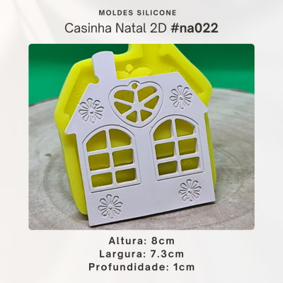 Casinha de Natal 2D