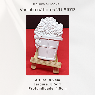 Vasinho com flores 2D