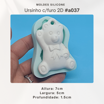 Ursinho c/ furo 2D