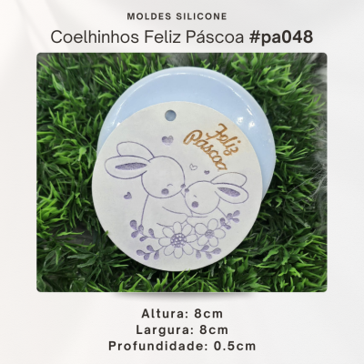 Coelhinhos Feliz Páscoa