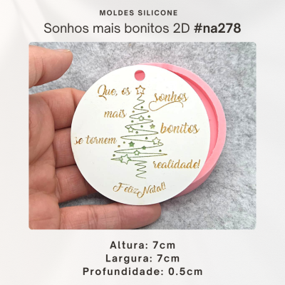 Coração Natal 2D