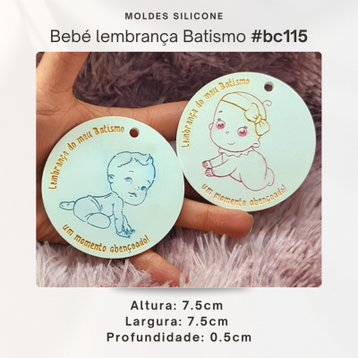 Bebê - Lembrança do meu batismo