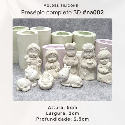 Presépio completo 3D