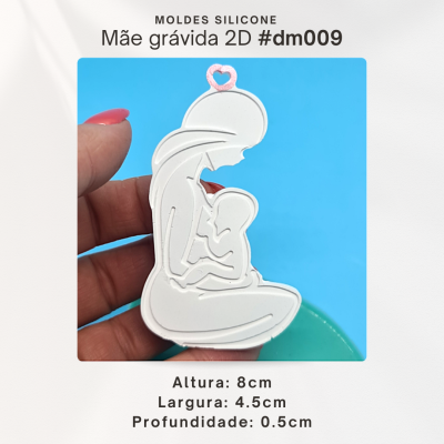 Mãe grávida 2D
