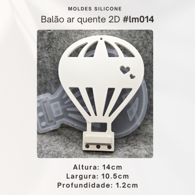 Balão ar quente 2D