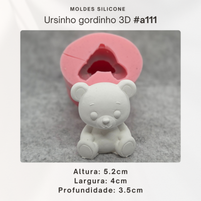Ursinho gordinho 3D