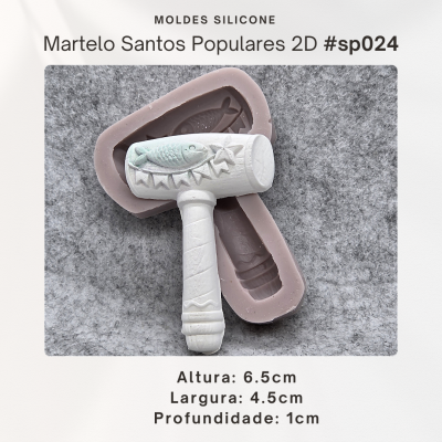 Martelo Santos Populares 2D