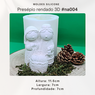Presépio rendado 3D