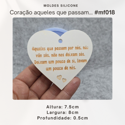 Coração aqueles que passam por nos...