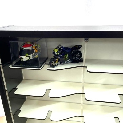 Expositor GRID V2 - Capacetes + Motos