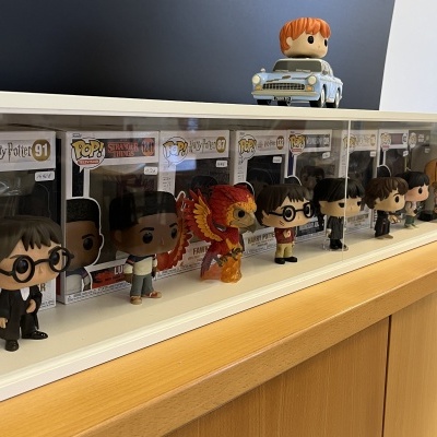 Expositor para Funko Pops - Modelo 8FB Expositor para Funko Pops - Modelo 8FB