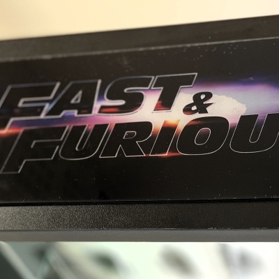 Placa - Velocidade Furiosa