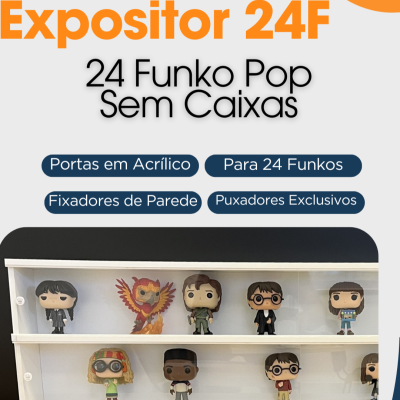 Expositor para Funko Pops - Modelo 24F