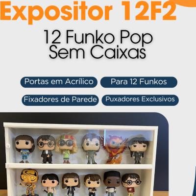Expositor para Funko Pops - Modelo 12F2