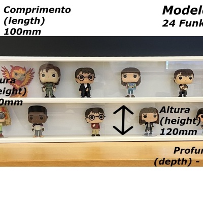 Expositor para Funko Pops - Modelo 24F