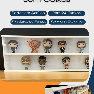 Expositor para Funko Pops - Modelo 24F