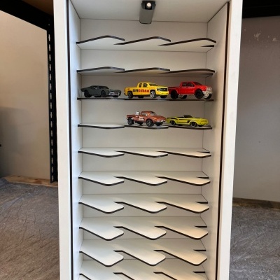 Expositor GTR 1/64 - 50 x 27cm - Branco - OUTLET